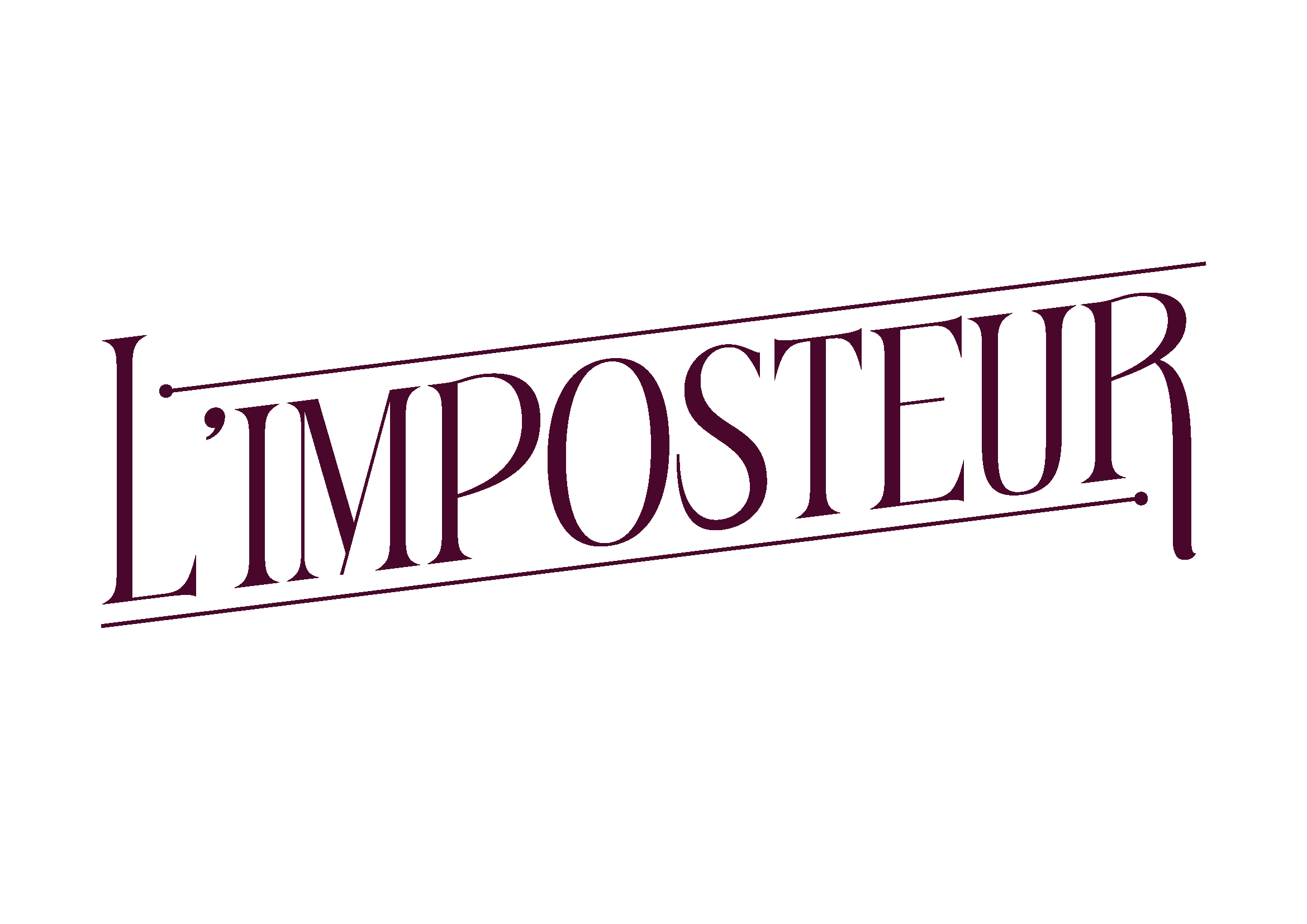 logo l'imposteur rouge