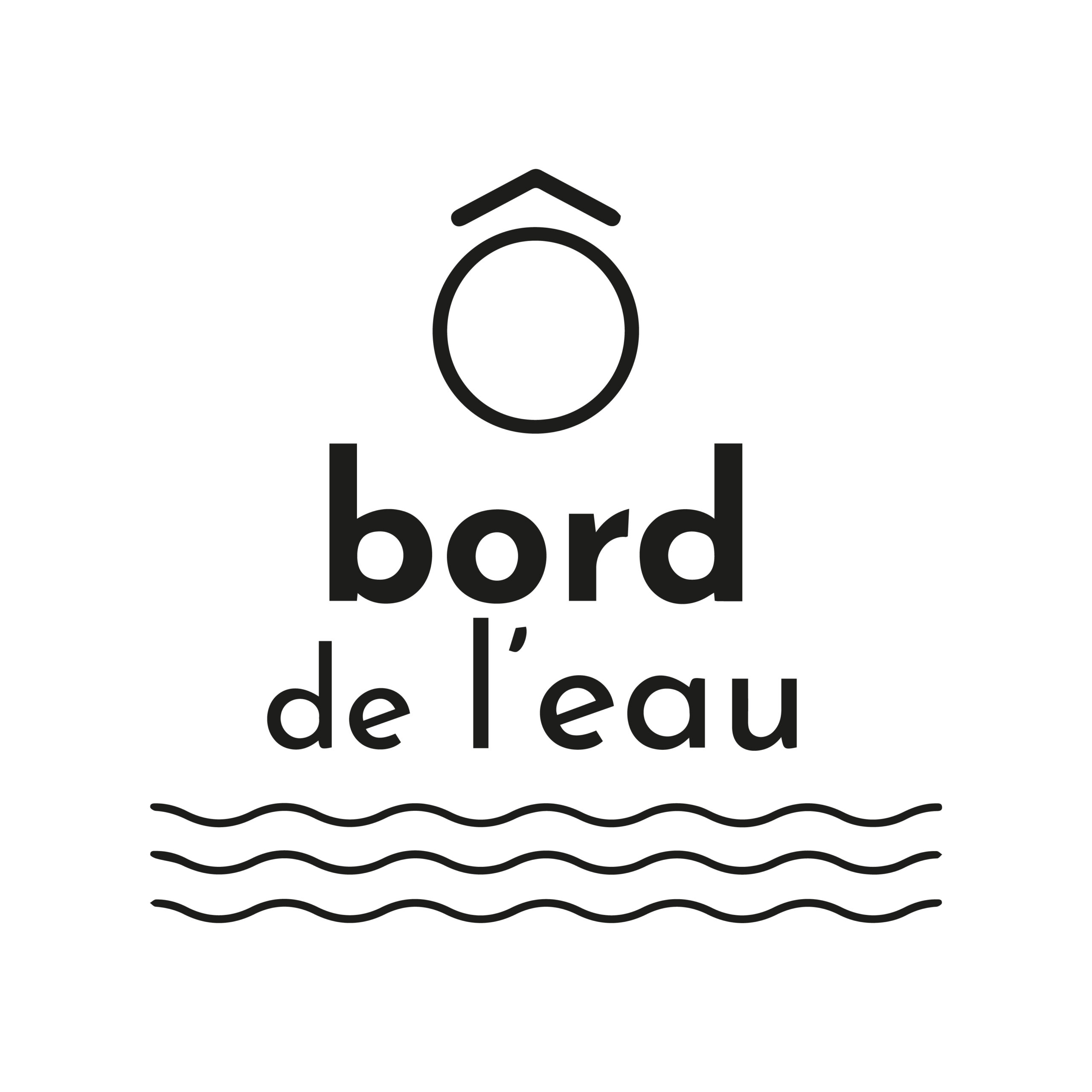 O BORD DE L'EAU_LOGO vecto lapin-vichy